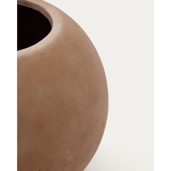 Betonowa osłonka na doniczkę ø 51 cm Solna – Kave Home-image-1