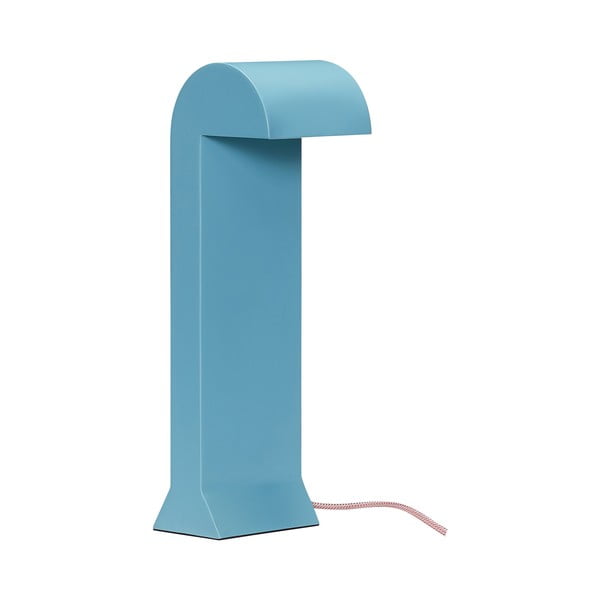 Niebieska lampa stołowa LED ze ściemniaczem (wysokość 34 cm) Soothe – Hübsch