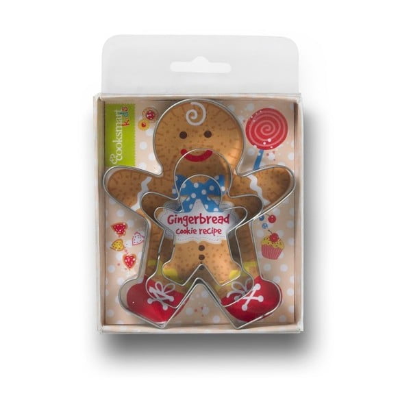 Zestaw 3 foremek do ciastek Cooksmart ® Gingerbread-image-1