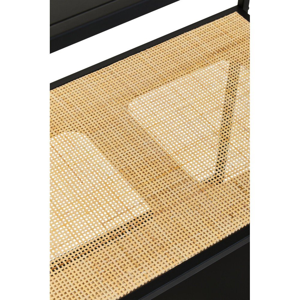 Czarny/w naturalnym kolorze metalowy regał 61x179x34 cm Depok – Premier Housewares (zdjęcie 3)