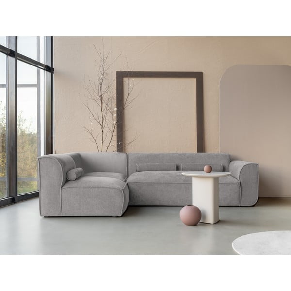 Jasnoszary narożnik (lewostronny) Flex Felix – Miuform-image-1