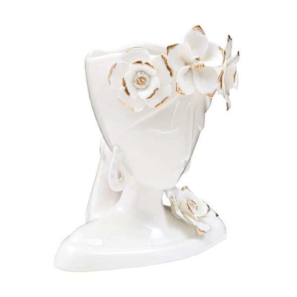 Biały porcelanowy wazon Mauro Ferretti Young Woman-image-2