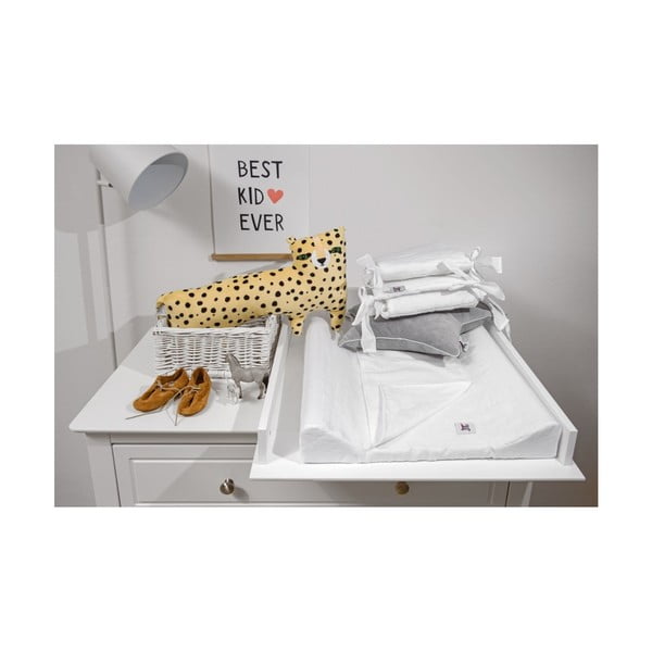 Biała dziecięca podkładka wodoodporna do przewijania BELLAMY Snow White, 50x70 cm-image-2