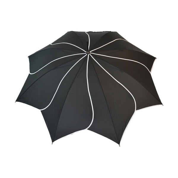 Czarny parasol Windmill, ⌀ 105 cm-image-1