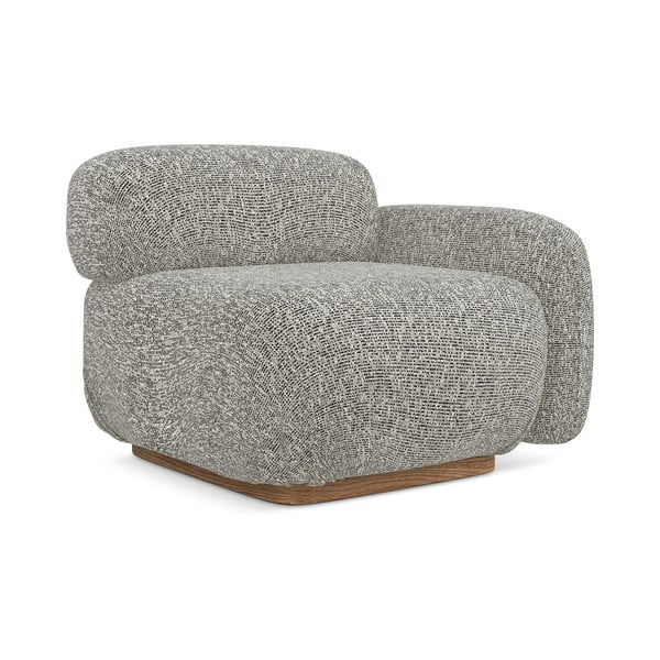 Szary moduł sofy (prawostronny) Ailani – Makamii-image-1