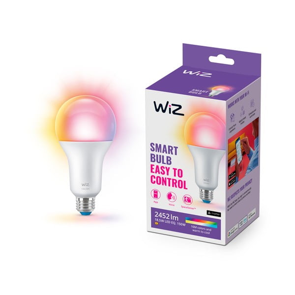 Inteligentna żarówka LED z gwintem E27, 19 W – WiZ-image-2