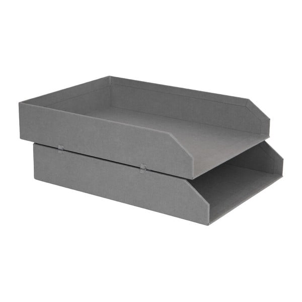 Kartonowe organizery na dokumenty  zestaw 2 szt. Hakan – Bigso Box of Sweden-image-3