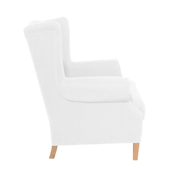 Kremowy fotel Max Winzer Harvey Velor-image-1