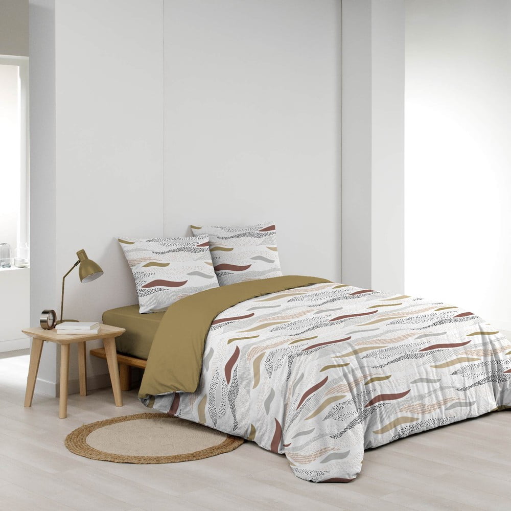 Biała pościel dwuosobowa z mikrowłókna 240x220 cm Zenith – douceur d'intérieur (zdjęcie 3)