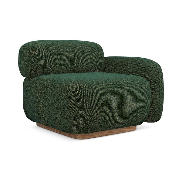 Ciemnozielony moduł sofy (prawostronny) Ailani – Makamii-image-2