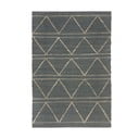 Niebieski dywan jutowy Flair Rugs Rhombi, 160x230 cm