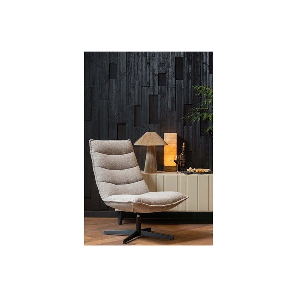 Beżowa lampa stołowa (wysokość 43 cm) Brett – WOOOD-image-3