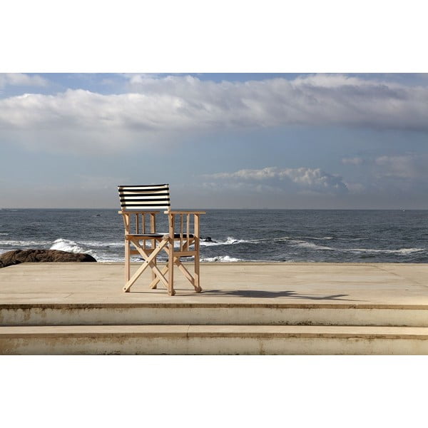 Składane krzesło Director, niebieskie-image-1