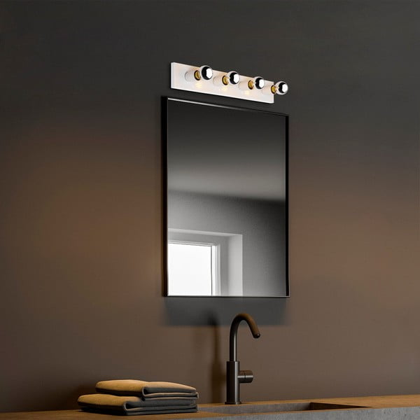 Biały kinkiet Mirro – Opviq lights-image-3