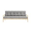 Szara rozkładana sofa 205 cm Knob – Karup Design