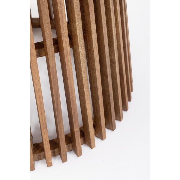 Okrągły stół ogrodowy z litego drewna akacjowego ø 120 cm Rodano – Bizzotto-image-3