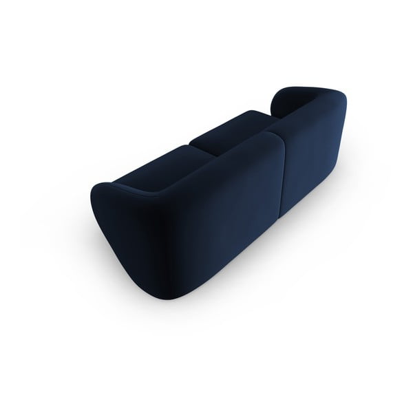 Niebieska aksamitna sofa 188 cm Paolo – Milo Casa-image-3