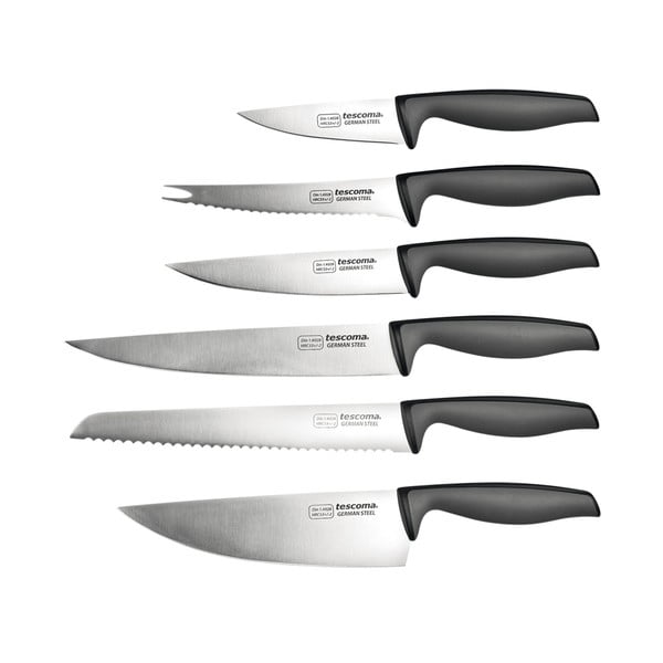 Zestaw noży ze stojakiem 6 szt. Precioso – Tescoma-image-1