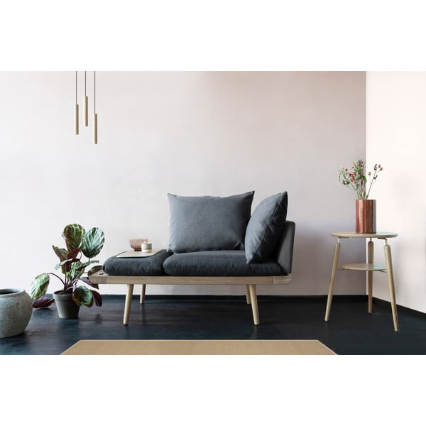 Antracytowa  ławka Lounge Around – UMAGE-image-1