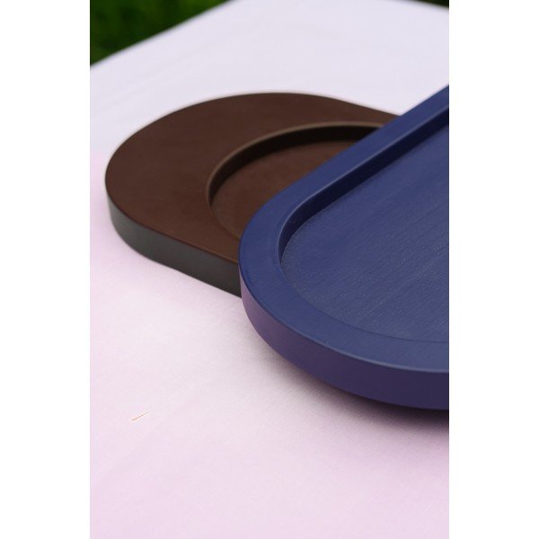 Drewniana taca dekoracyjna 15x32 cm Tenu – noo.ma-image-3