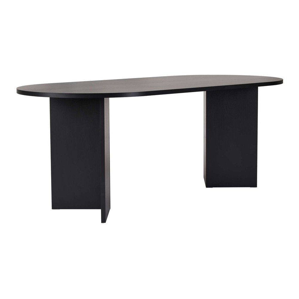 Stół z matowym wykończeniem 90x200 cm Sabella – Kalune Design (zdjęcie 3)