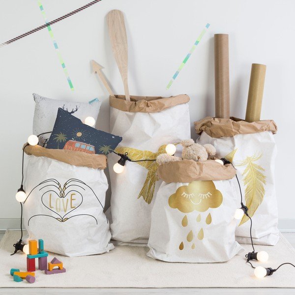 Papierowa torebka Little Nice Things Bird-image-1