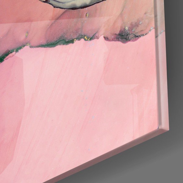 Szklany obraz Insigne Rose Marble Pattern, 110x70 cm-image-2