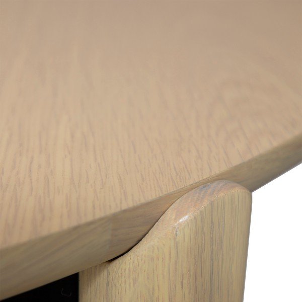 Okrągły stół w dekorze dębu ø 122 cm Paragon – DAN-FORM Denmark-image-3