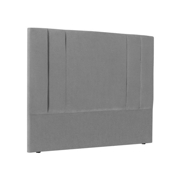 Szary zagłówek łóżka Kooko Home Kasso, 120x180 cm-image-1