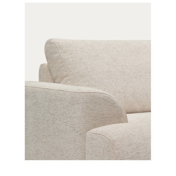 Beżowa sofa z tkaniny szenilowej 228 cm Karin – Kave Home-image-2