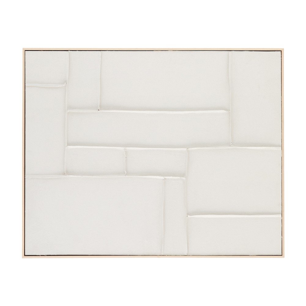 Ręcznie malowany/3D obraz z ramą w zestawie/na płótnie 80x100 cm Klis – Kave Home (zdjęcie 3)