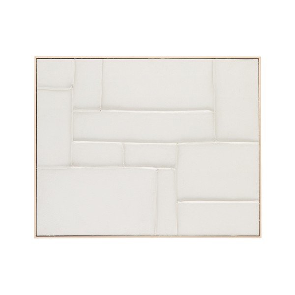 Ręcznie malowany/3D obraz z ramą w zestawie/na płótnie 80x100 cm Klis – Kave Home-image-2