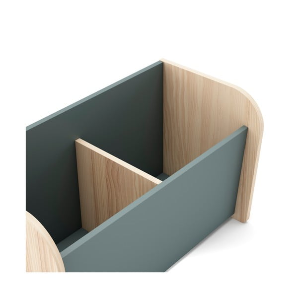 Szarozielony regał dziecięcy 70x42x35 cm Esteban – Marckeric-image-4