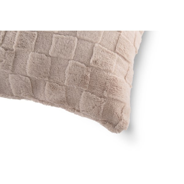 Poduszka dekoracyjna z mikropluszu 45x45 cm Rava – Tiseco Home Studio-image-4
