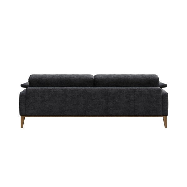 Ciemnoszara sofa trzyosobowa MESONICA Musso, 211 cm-image-3