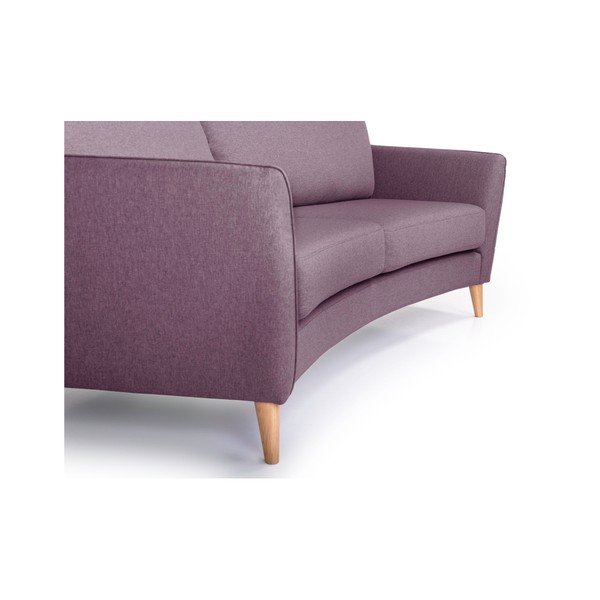Fioletowa sofa Scandic Paris, 245 cm-image-3