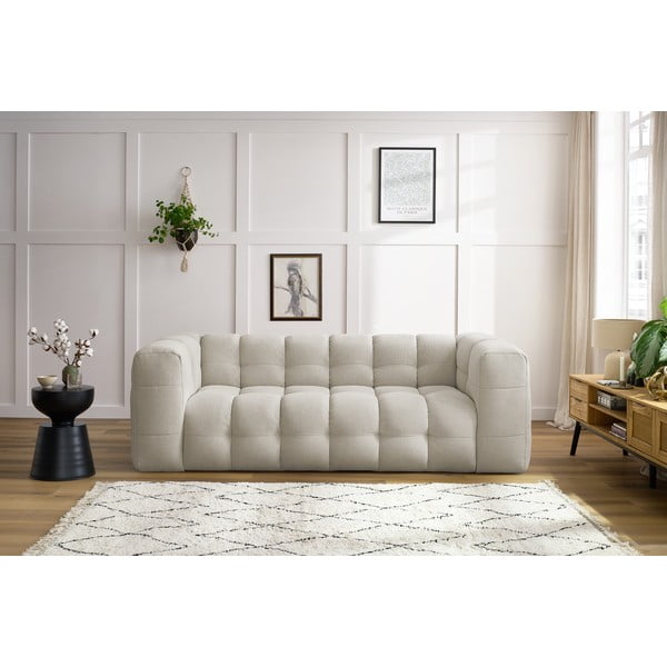 Beżowa sofa 232 cm Cloud - Bobochic Paris-image-1