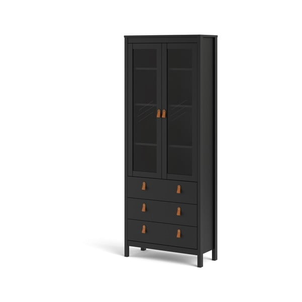 Czarna witryna 78x199 cm Madrid – Tvilum-image-3