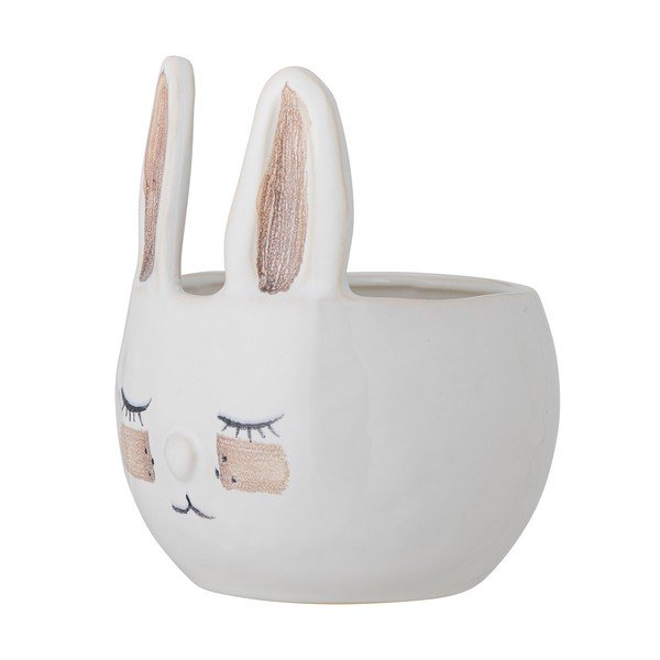 Kamionkowa ręcznie malowana osłonka na doniczkę ø 15 cm Villja – Bloomingville Mini-image-2