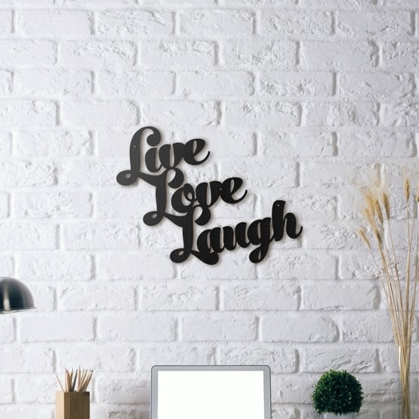 Dekoracja ścienna Live Love Laugh
