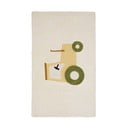 Bawełniany dywan dziecięcy w kolorze kości słoniowej 90x150 cm Pecky – Kave Home