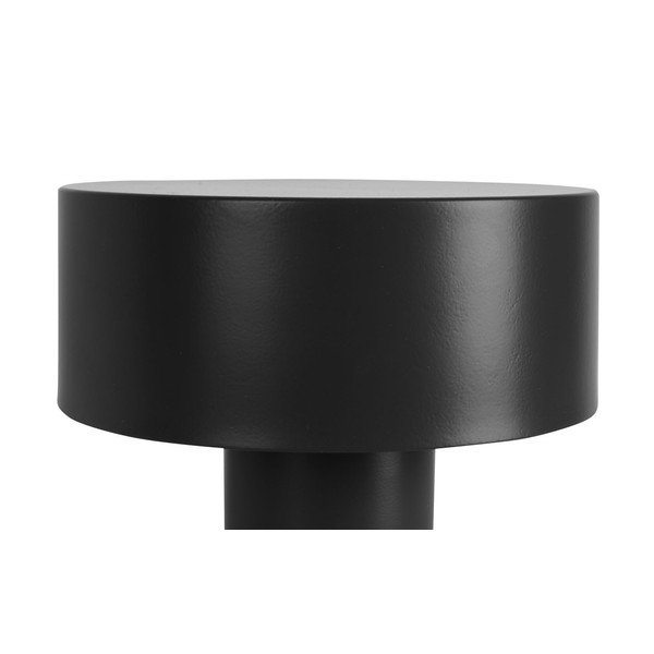 Czarna lampa stołowa Leitmotiv Tubo, wys. 23 cm-image-2