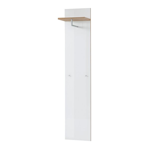 Biały wieszak ścienny Germania Telde, 39x190 cm