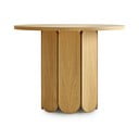 Stół w dekorze dębu Woodman Soft, ø 98 cm