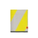 Żółty ręcznik z bawełny organicznej frotte 50x90 cm Diagonal – Mette Ditmer Denmark