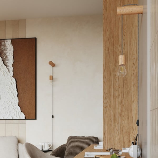 Kinkiet w naturalnym kolorze Arcadia – Sollux-image-1