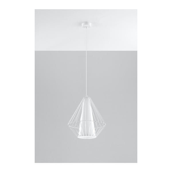 Biała lampa wisząca Sollux Alfredo-image-1