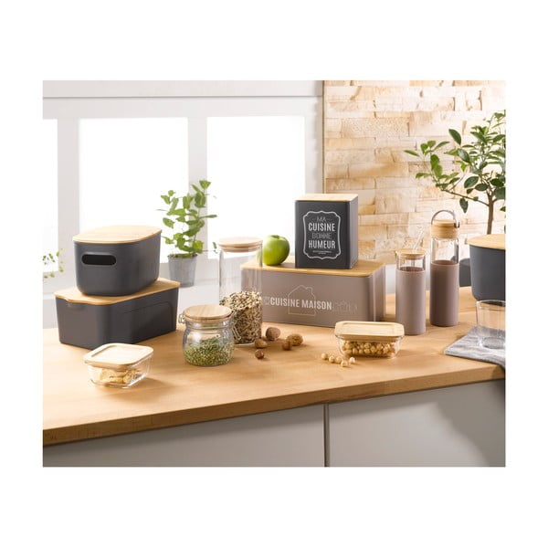 Metalowy chlebak – Homéa-image-1