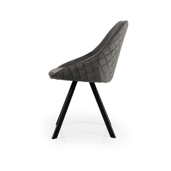 Szare krzesła zestaw 2 szt. z aksamitu Ritz – Tenzo-image-3