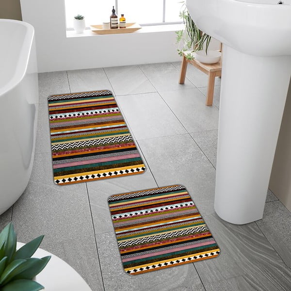 Dywaniki łazienkowe zestaw 2 szt. 60x100 cm – Mila Home-image-3